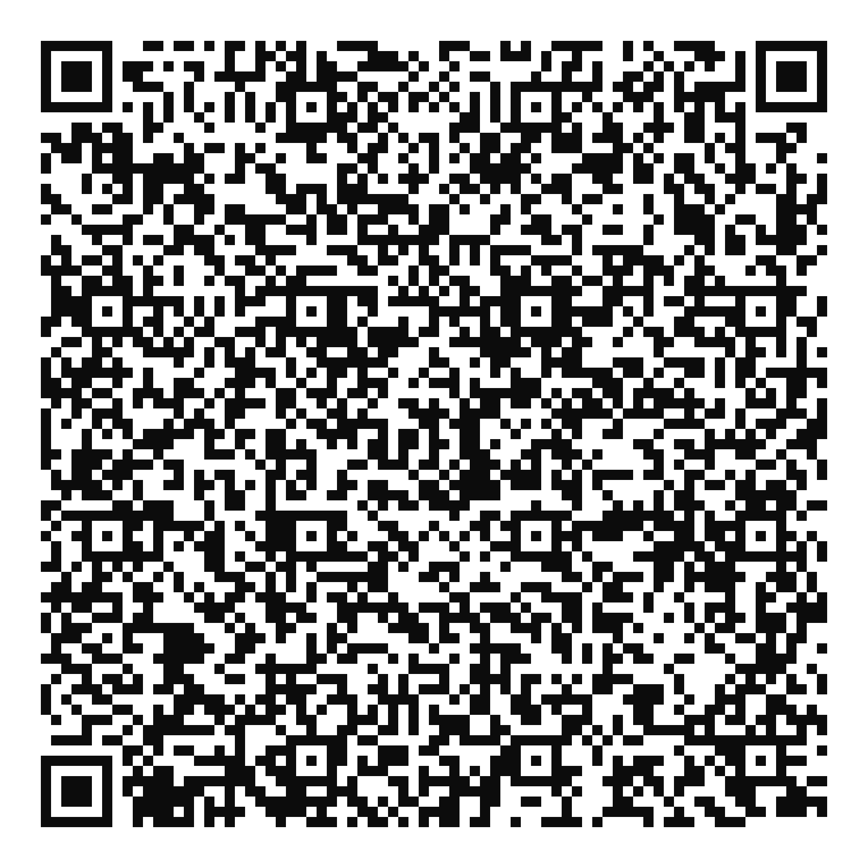 QR code to save Project Clinic contact